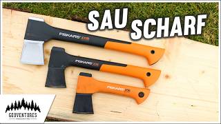 Fiskars X5 X7 X11  Welches Beil passt zu dir [upl. by Salema759]