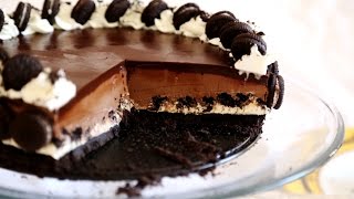 No Bake Oreo Cheesecake with Chocolate Ganache  Easy Recipe  Heghineh Cooking Show [upl. by Ledba476]