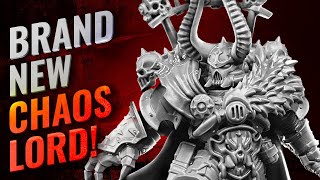 Summoning the Chaos Lord Building Warhammer 40k Latest Dark Champion [upl. by Wonacott23]