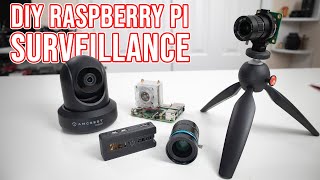 DIY Raspberry PI Surveillance System with MotionEyeOS [upl. by Goulder938]