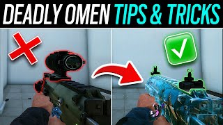 The BEST Tips amp Tricks for Deadly Omen Rainbow Six Siege [upl. by Cherlyn49]