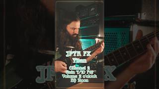 JPTR FX Titan with Vintage Rat  thick doom combo of hell guitar demo amplifier doom [upl. by Ellwood]