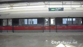 CityRailwayscom  Singapore MRT Mass Rapid Transit [upl. by Ainegul]