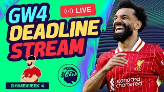 FPL GW4 DEADLINE STREAM  WILL HAALAND START 🤔  Fantasy Premier League Tips 202425 [upl. by Nylednarb]