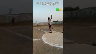 Shotput Throw 9 Meter Kaise KreShotput Throw TrickampTipsviralvideo sports india [upl. by Slyke]