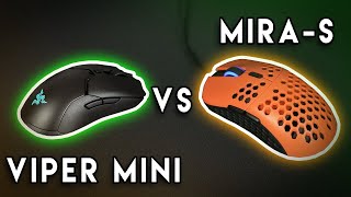 Razer Viper Mini vs Mira S Comparison Which is Best For You [upl. by Eiramrefinnej]