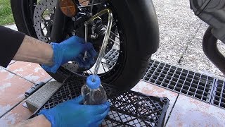 How To Bleed Your Motorcycle Brakes  Dr Vstrom Brake Series [upl. by Parrnell]