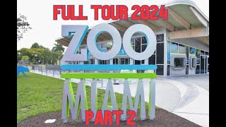 Zoo Miami Full Tour 2024  Part 2 [upl. by Hamid]