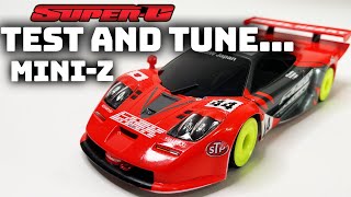 MiniZ Box Stock Test and Tune  SuperG RC Drift Arena 128th Track [upl. by Fillbert687]