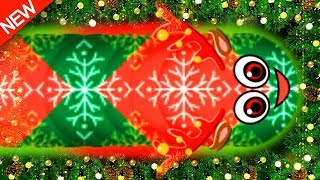 Wormateio Fastest Way To Unlock All Christmas Skins Update  Wormateio Epic Gameplay [upl. by Kenley596]