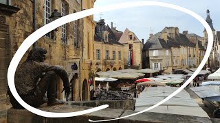 25 Visit to a beautiful medieval town of Sarlat la Caneda amp Chateau de Baynac [upl. by Bianchi207]