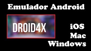 🤔 ¿Qué es Droid4x para Windows o Mac  Somos Android [upl. by Nagiem599]