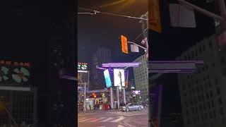 Toronto night life Coming home always makes one feel right torontoentertainment torontolife [upl. by Faires]