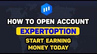 ExpertOption  How to Open Account and Sign in ExpertOption [upl. by Annelak]