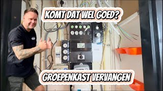 3 fase groepenkast plaatsen in hoofddorp  Elektricien  XL video 8 [upl. by Lexine706]