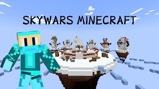 BASTA DE HACKERS  Skywars Minecraft [upl. by Usanis]