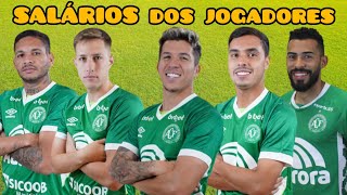 SALÁRIOS DOS JOGADORES DA CHAPECOENSE ATUALIZADO 2023 [upl. by Ahsuoj]