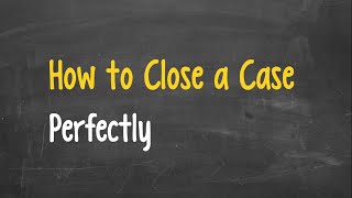 Case Interview  How to CLOSE Any Case perfectly [upl. by Llen]