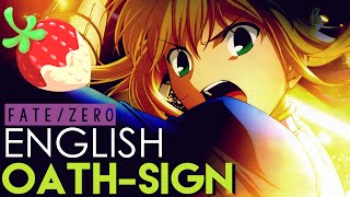 FateZero oathsign English Cover by Rikatwoo [upl. by Nathaniel828]