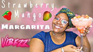 Frozen Strawberry amp Mango Margarita  Frozen Margarita How to make [upl. by Nylra504]