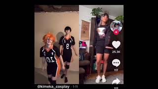 Kiyoko and yachi exposed hinata’s TikTok’s [upl. by Aratnahs]