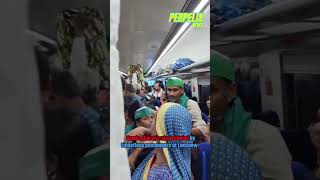 Photos and videos of ticketless passengers in reserved train coaches [upl. by Zetram]