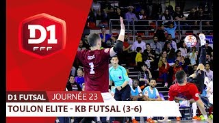 J23  Toulon Elite  KB Futsal 36 le résumé [upl. by Javier]