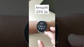 Amazfit⌚  GTR 2e  🌟Quick Toggles🌟  Features📱 Jan 2022  shorts [upl. by Pennington]