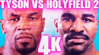 Mike Tyson vs Evander Holyfield II Highlights 4K [upl. by Shulins202]