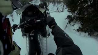 Snowdreams  Polaris Pro Rmk 800 Boondocker Turbo 2013 Snowdreamsse [upl. by Ailuy]