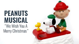 Snoopy Woodstock and Charlie Brown Go Sledding  Peanuts Christmas Musical  CollectPeanutscom [upl. by Olrac]