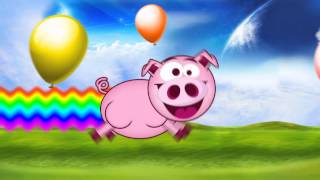 Nyan Cat pardon PIG  Tweens Trailer for Apple iOS Game [upl. by Eiramait]