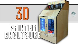 How To Build A 3D Printer Enclosure  Plans Available [upl. by Attenauqa]