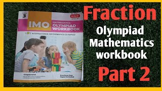 Chapter Fraction Q11 Q20IMO class 3SOF IMO 202425 IMO Workbook Olympiad Maths workbook  Part2 [upl. by Glantz]