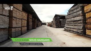 Stockage Sous Hangars  Scierie TARTERET [upl. by Lole]