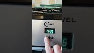 How to change the clock on a Flavel Milano 100 MLN10FR cooker [upl. by Latoye]