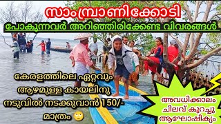 Sambranikodi island kollam  സാംബ്രാണിക്കോടി  kollam tourist places [upl. by Alabaster]