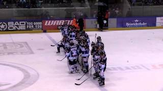 Highlights Dresdner Eislöwen vs Bietigheim Steelers  30122014 [upl. by Seaman]