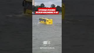 Rotterdam Splashbus  Bus Amfibi shorts [upl. by Aihsek]