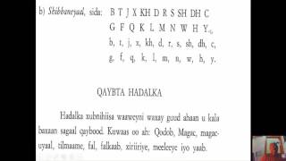 Quruxda Af Soomaalig Aasaaska Naxwaha Af Soomaaliga [upl. by Herbie]