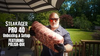 How to Dry Age Steak at Home  The SteakAger Pro40 Unboxing amp Setup [upl. by Lynden477]