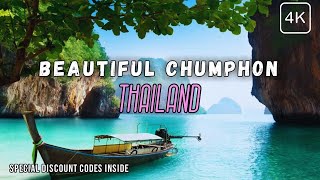 Beautiful Chumphon Thailand  Natural amp Divine 2022  chumphon beach Thailand  4k view [upl. by Geesey]