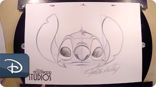 HowTo Draw Stitch  Walt Disney World [upl. by Austine329]