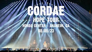 Cordae performing LIVE at Honda Center in Anaheim CA HOPE TOUR hopetour cordae hondacenter [upl. by Yim319]