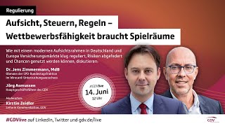 GDVlive  Politische Positionen der deutschen Versicherer  Folge 7 [upl. by Nigle760]