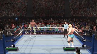 WWE 2K23Summerslam 88 Brutus Beefcake vs Dino Bravo [upl. by Eelitan417]