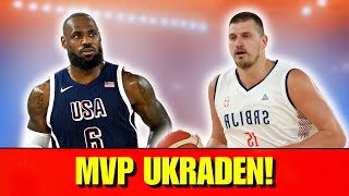 JOKIĆ DOMINIRAO A LEBRON ODNOSI MVP FIBA SKANDAL [upl. by Olifoet]