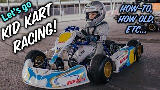 HOW TO GET STARTED IN KID KART RACING  Go Kart racing at 6years old  Learn how to start racing [upl. by Ykcor]