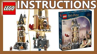 LEGO instructions  Hogwarts Castle Owlery  76430  LEGO Harry Potter 2024 [upl. by Noislla]