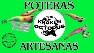 poteras artesanas KRAKENOCTOPULURES [upl. by Lindsley]